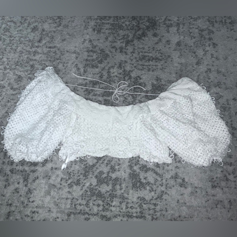 For Love and Lemons Cassie Crop top size: Large - Picture 5 of 8